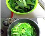 小松菜の白味噌和え作り方1写真