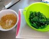 小松菜の白味噌和え作り方3写真