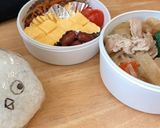 自分弁当・4月24日作り方1写真