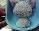 キャラ弁　☆　ハムちゃん作り方1写真