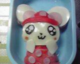 キャラ弁　☆　ハムちゃん作り方3写真