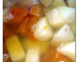 カレー味のポテサラ♪in カボチャ♪作り方2写真