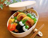 お弁当に★アスパラちくわの海苔巻き作り方5写真