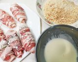 ♪︎大葉とチーズ♡ミルフィーユ豚カツ♪︎作り方6写真