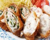 ♪︎大葉とチーズ♡ミルフィーユ豚カツ♪︎作り方10写真