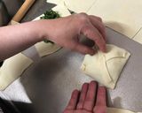 ウズベキスタン♡おやつ・ほうれん草サモサ作り方16写真