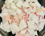 簡単スピードメイン♪大根と豚肉の煮物☆✨作り方4写真