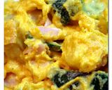 カレー味のポテサラ♪in カボチャ♪作り方6写真