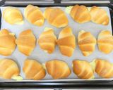 朝食ランチ簡単成形ハムチーズ☆ロールパン作り方15写真
