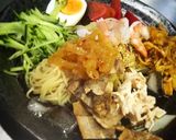 豚バラとササミで甘酢の冷やし中華(^^)作り方5写真