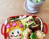 キャラ弁＊金髪の女の子作り方14写真