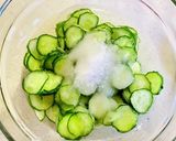 我が家私的定番♡きゅうりと大葉の酢の物♡作り方10写真