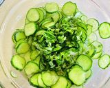 我が家私的定番♡きゅうりと大葉の酢の物♡作り方13写真