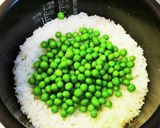 汁ごと冷凍グリーンピース☆炊き込みご飯作り方8写真