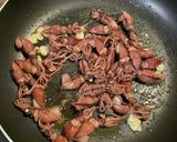 ほたるいかのガーリックバター炒め作り方2写真