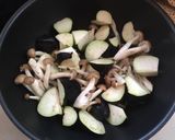 節約時短☆ナスとしめじの簡単サバ缶味噌煮作り方4写真