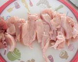 鶏むね肉のスティック唐揚げ作り方1写真