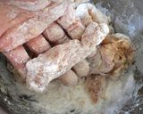 鶏むね肉のスティック唐揚げ作り方4写真
