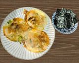 旨辛☆簡単！餃子の皮のおつまみサンド☆彡作り方8写真