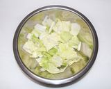 豚キムチぶっかけうどん作り方2写真