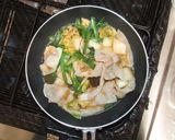 豚キムチぶっかけうどん作り方10写真