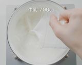 天然ハーブの青いミルクレープケーキ作り方6写真