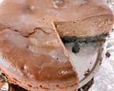 チョコ好きのチョコレートチーズタルト作り方14写真