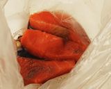 鮭のめんつゆバターカリカリ焼き作り方1写真
