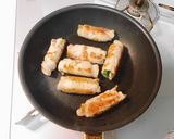 お弁当に!豚ロース肉のにら巻き作り方3写真