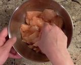 にらポンタルタルチキン♪作り方1写真