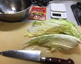 「朝鮮漬の素」でキムチ作り作り方1写真