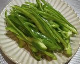 家庭科で教わった野菜炒め作り方2写真