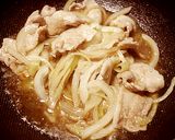 簡単手抜き☆豚薄切り肉の豚丼♪作り方4写真