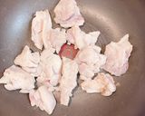 とろとろチキンクリーム煮作り方2写真