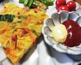 卵消費☆スパニッシュオムレツ作り方9写真