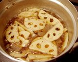 れんこんとコンニャクの土佐煮☆作り方5写真
