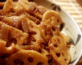 れんこんとコンニャクの土佐煮☆作り方8写真