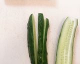 トマトときゅうりのにんにくヨーグルト和え作り方6写真
