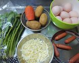 卵消費☆スパニッシュオムレツ作り方1写真