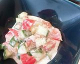 トマトときゅうりのにんにくヨーグルト和え作り方11写真