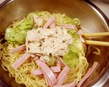 色んな味で☆ラーメンサラダ♪作り方5写真