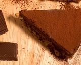 材料4つ★柔らか生チョコレートケーキ作り方7写真