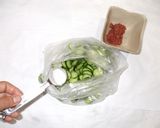 胡瓜の梅肉あえ♪簡単漢方夏の食養生作り方4写真