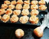 たこ焼き器de豚キムチのミニ焼きおにぎり作り方1写真