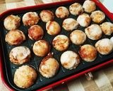 たこ焼き器de豚キムチのミニ焼きおにぎり作り方3写真