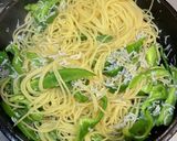 ピーマンしらすの和風パスタ〜何食#112作り方5写真