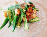 お弁当★オクラ入りホタテ醤油焦がしバター作り方7写真