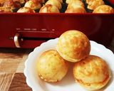たこ焼き器deキムチ入りポンデケージョ作り方4写真