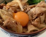 ゆかりのイブクロ　　カフェ風豚丼作り方6写真