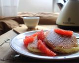mミックス粉deチーズケーキ風パンケーキ作り方9写真